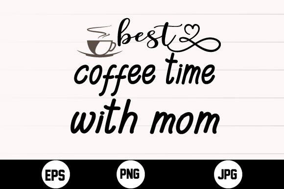 A Coffee & Mom Embroidery Design in Practice