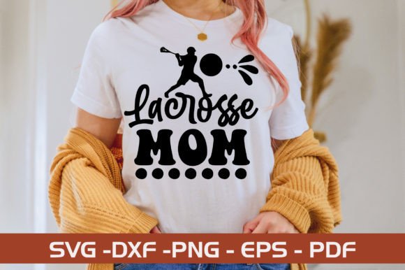 A Designer's Eye on the Lacrosse Mom Embroidery Design