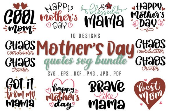 A Designer’s Look at a Mother’s Day SVG Bundle for Embroidery