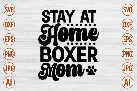 An Embroidery Designer's Real Review of Stay at Home Boxer Mom SVG