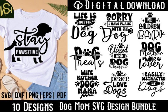 Dog Mom SVG Design Bundle: A Practical Design Review