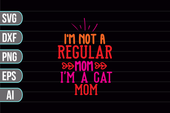 More Than a Mom: A Cat Mom's Embroidered Declaration