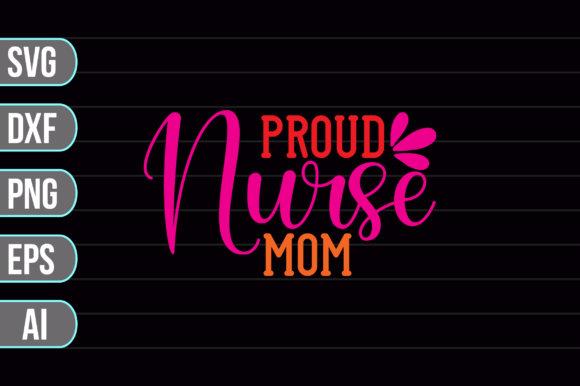 Proud Nurse Mom: A Heartfelt Embroidered Celebration