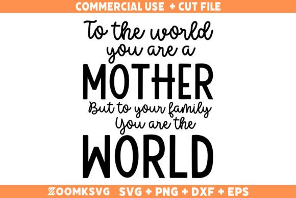 To the World, You Are a Mother SVG Embroidery Review